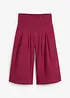 Capri-Hose aus softem Musselin, bonprix