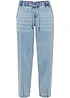 Barrel-Jeans, Mid Waist, Bequembund, bonprix