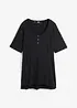 T-shirt long avec volant, bonprix