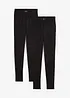 Leggings (2er-Pack), bonprix