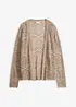 Ajour-Strickjacke, bonprix