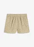 Shorts mit Lochstickerei, bonprix