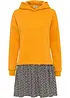 Sweatkleid in 2-in-1 Optik, bonprix