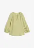 Oversize-Bluse aus Musselin, bonprix