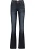 Jean bootcut taille mi-haute, extensible et confortable, bonprix
