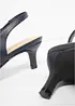 Slingpumps mit schmalem Absatz, bonprix
