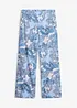 Pantalon imprimé en viscose fluide, bonprix