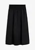 Midirock aus reiner Baumwolle, bonprix