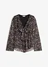 Figurbetontes Blusenshirt aus Mesh, bonprix