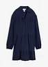Kurzes Stufen-Kleid aus Musselin, bonprix