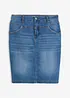 Jupe en jean extensible, bonprix