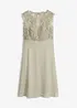 Minikleid mit Spitze, bonprix
