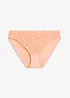 Slip en coton doux et dentelle, bonprix