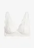 Lot de 2 soutiens-gorge bralette en dentelle, sans armatures, bonprix
