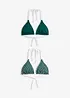Triangel-Bikinioberteil (2er Pack), bonprix