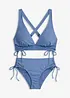Bikini aus glitzerndem Material (2-tlg.Set), bonprix