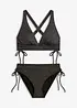 Bikini aus glitzerndem Material (2-tlg.Set), bonprix