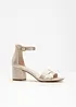 Sandaletten mit Blockabsatz, bonprix
