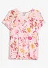 Shirt mit Blüten Print, bonprix