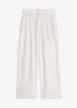 Pantalon large à pinces, bonprix
