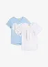 Lot de 2 T-shirts, bonprix