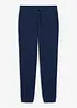 Pantalon jogger regular en gaze de coton, fuselé, bonprix