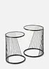 Lot de 2 tables d’appoint, bonprix