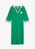 Knieumspielendes Frottee-Kleid mit Polokragen, bonprix