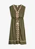 Boho-Midikleid aus fließender Viskose, bonprix