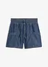 Short en jean avec taille haute élastiquée, bonprix