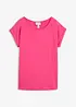 Shirt mit Seidenanteil, bonprix