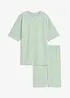 T-Shirt und Radlerhose, Baumwollstretch (2-tlg.Set), bonprix