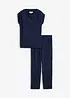 T-shirt et pantalon (ens. 2 pces) en viscose extensible, bonprix