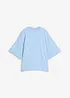 T-shirt oversize 100% coton à base asymétrique, bonprix