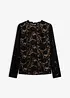 Haut manches longues en dentelle, bonprix