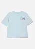 Loose Fit T-Shirt aus reiner Bio Baumwolle mit großen Rückendruck, bonprix