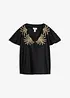 Bluse mit Stickerei, bonprix