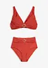 Bustier-Bikini mit Ringdetail (2-tlg.Set), bonprix