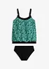 Oversize-Tankini mit Ringdetail (2-tlg.Set), bonprix