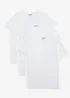 T-Shirt aus reiner Baumwolle (3er Pack), bonprix