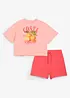 T-shirt et short 100% coton (ens. 2 pces), bonprix