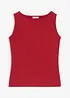 Top cintré en coton extensible, bonprix