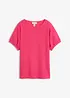 T-Shirt aus strukturiertem Material, bonprix