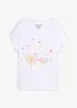 T-shirt à imprimé floral, bonprix