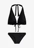 Bikini dos nu à ruchés (ens. 2 pces), bonprix