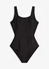 Medium Shape-Badeanzug aus glänzendem Material, bonprix