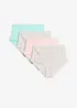 Maxi-Panty aus weicher Baumwollrippe​  (4er Pack)​, bonprix