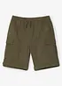 Schlupf-Cargo-Bermuda aus reiner Baumwolle, Regular Fit, bonprix