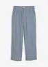 Pantalon large en gaze 100% coton, bonprix