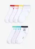 Lot de 7 paires de chaussettes courtes, bonprix